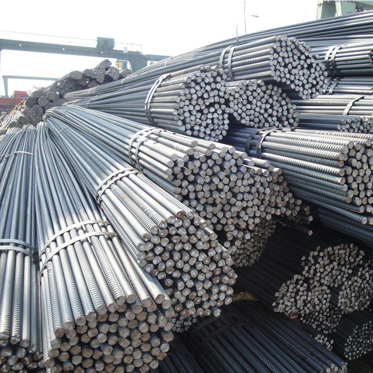 Straight and cut steel rebar