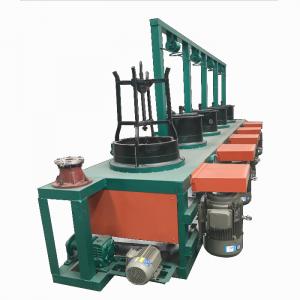 Economical pulley type dry steel nail wire drawing machine