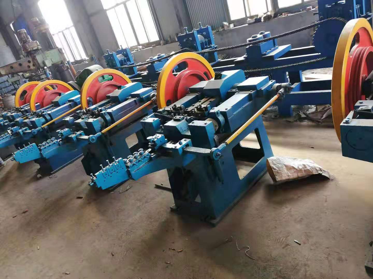 Uzbekistan steel wire nails machine for making 100 mm nail 