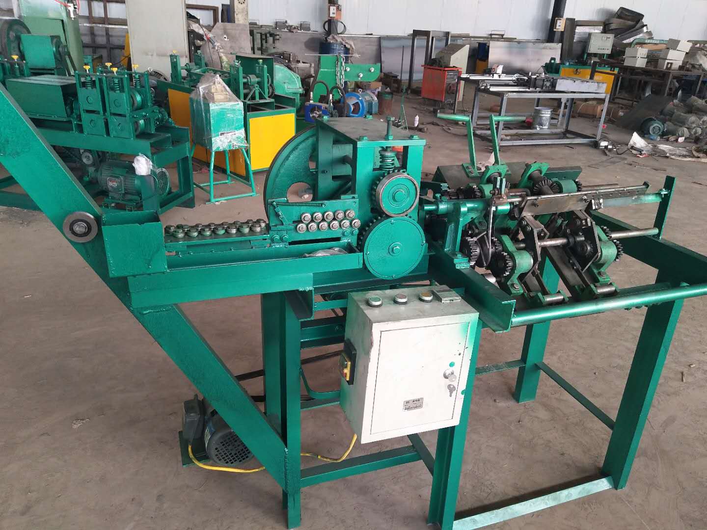 High quality double loop end tie wire machine