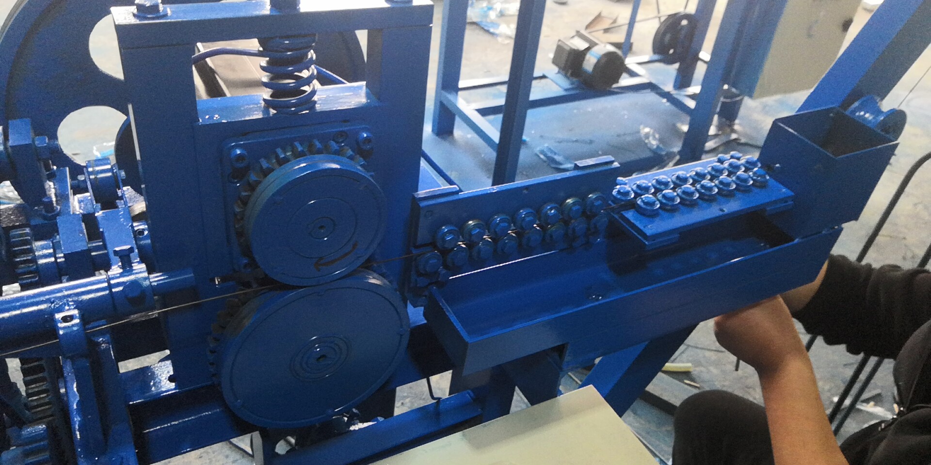 Europe Market Using Double Loop Rebar Tier Machine