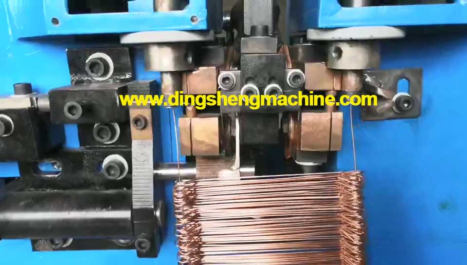 Steel bar welding tie wire making machine in Switzerland