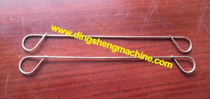 Copper coated welding loop tie wire