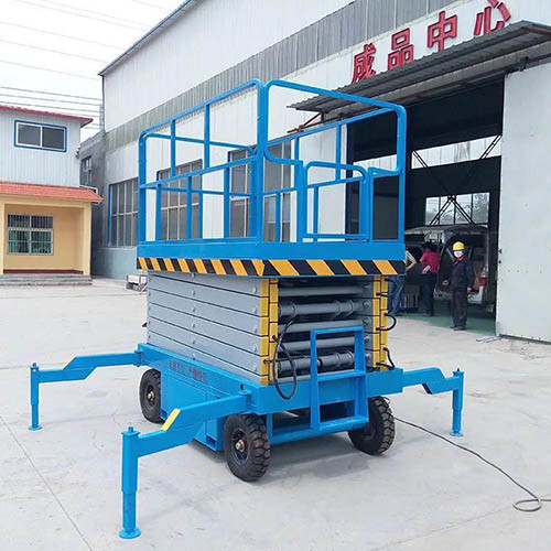 11m Mobile Scissor Lift Work Platform Hydraulic Lifting Table