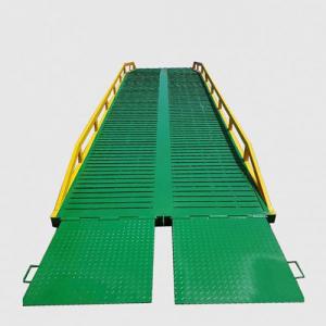 Manual  Adjustable Container Loading Mobile Dock Ramp