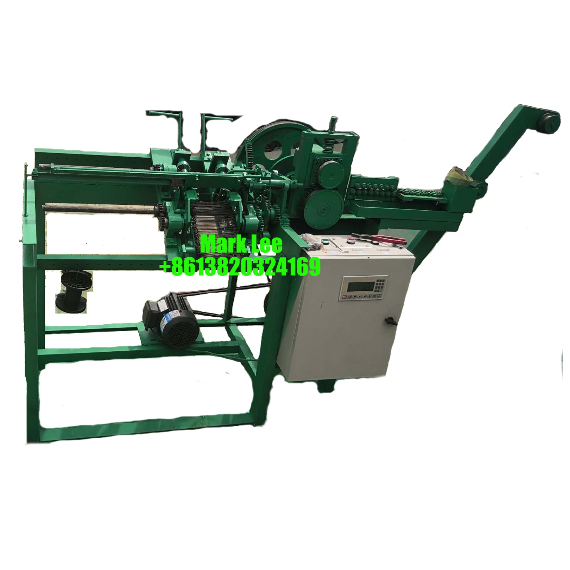 PVC Steel Loop Tie Wire Machine For Ice Sack