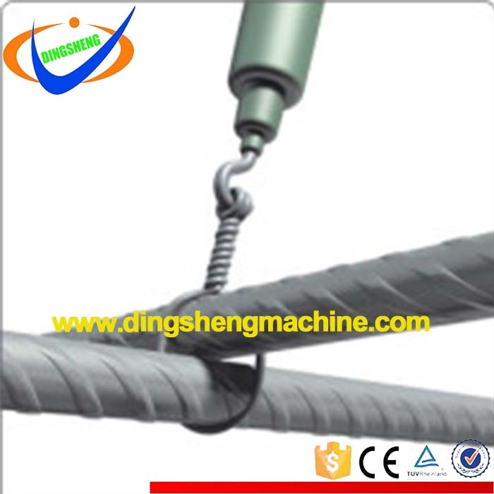 China cheap rebar tie wire twisted double loop machine