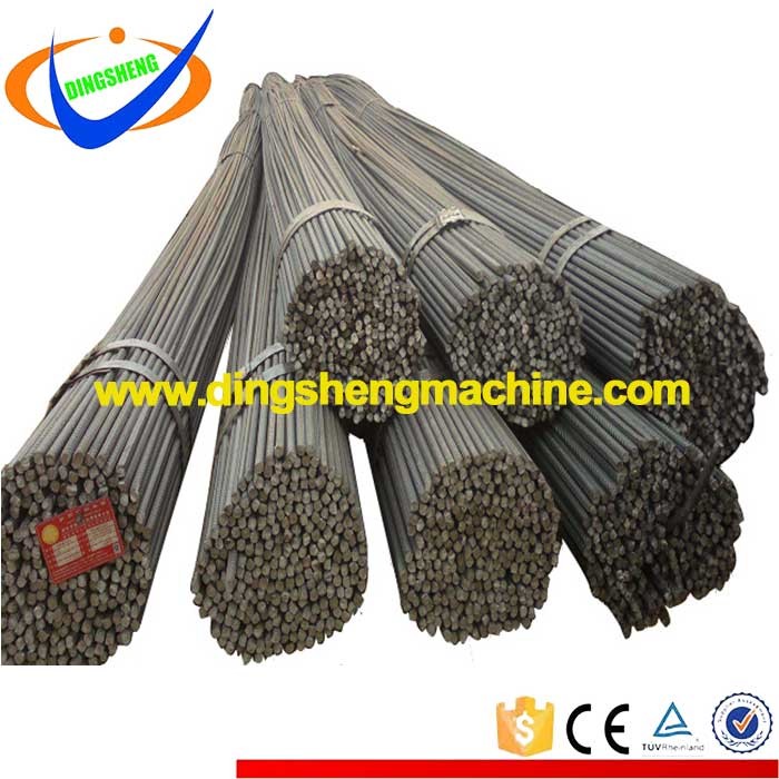 Straightening cut machine for reinforcing steel bar